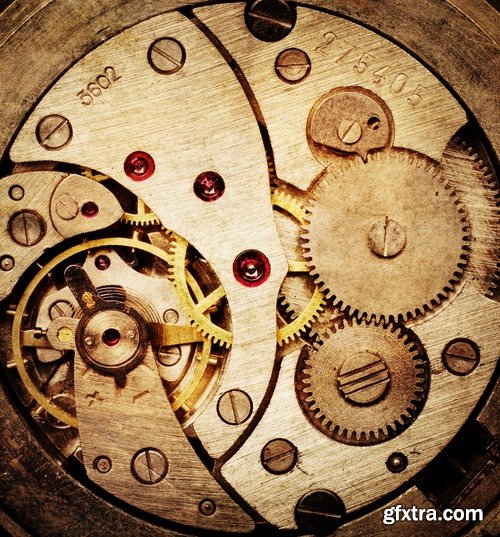 Clock mechanisms backgrounds Stock images - 25 HQ Jpg