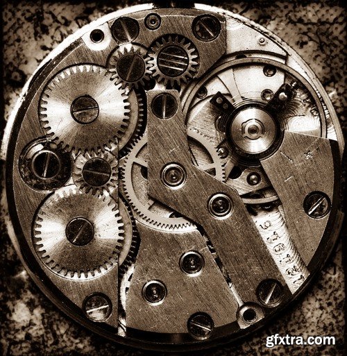 Clock mechanisms backgrounds Stock images - 25 HQ Jpg