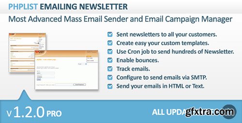 PrestaCheap - PHPlist Emailing Newsletter Pro v1.2.0 for PrestaShop PrestaCheap - PHPlist Emailing Newsletter Pro v1.2.0 for PrestaShop