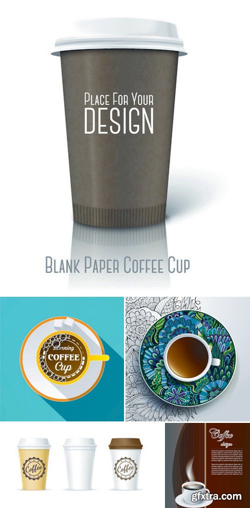 Stock Vectors - Cup of Coffe 5