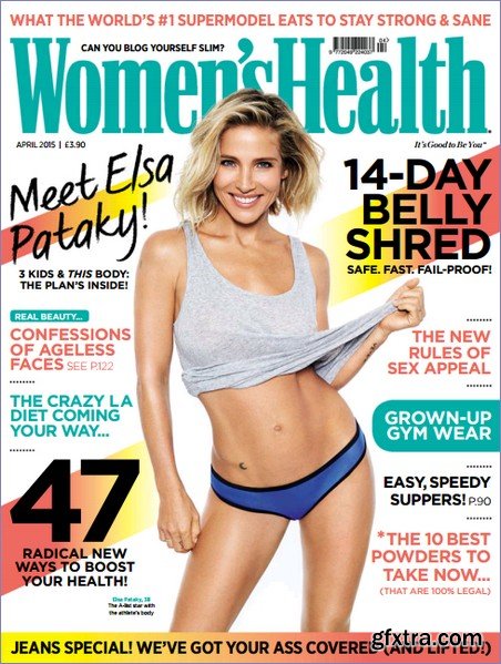 Women\'s Health UK - April 2015 (True PDF)