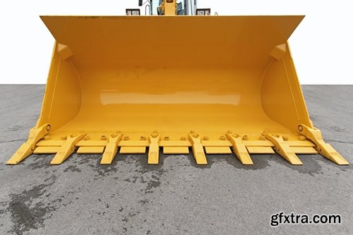 Collection various excavator in the quarry extraction of sand and minerals 25 HQ Jpeg