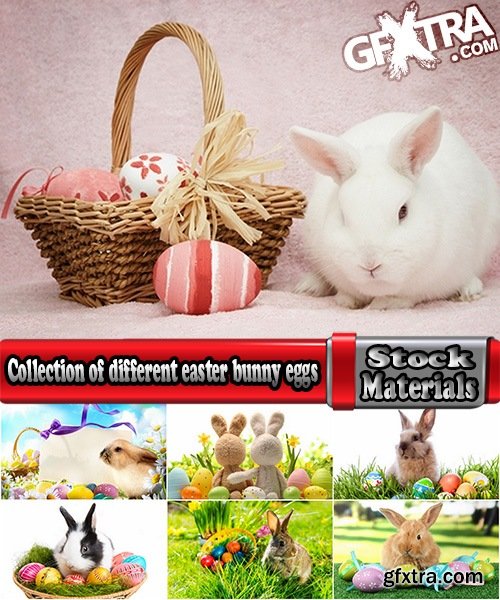 Collection of different easter bunny eggs 25 HQ Jpeg