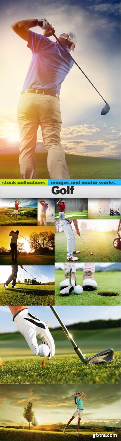 Golf, 10 x UHQ JPEG