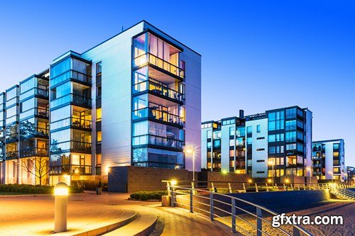 Modern architecture, 10 x UHQ JPEG