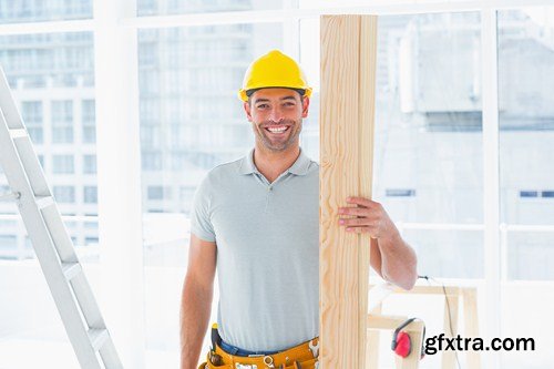 Construction workers, 10 x UHQ JPEG