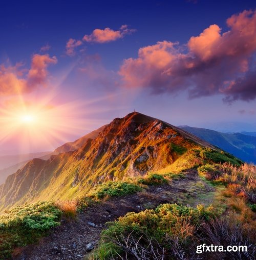 Beautiful landscape at sunrise and sunset - 25 HQ Jpg