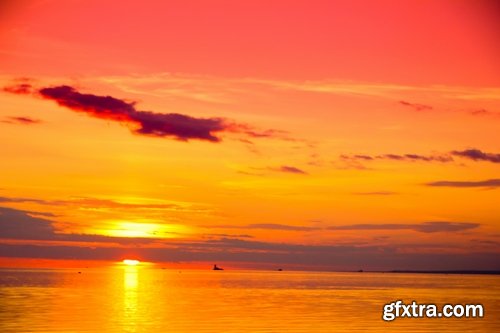 Beautiful landscape at sunrise and sunset - 25 HQ Jpg