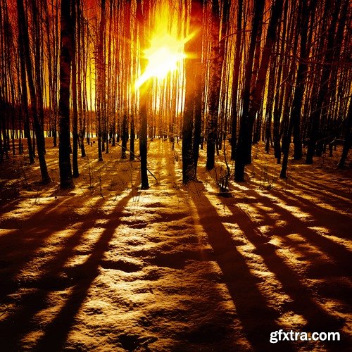 Beautiful landscape at sunrise and sunset - 25 HQ Jpg