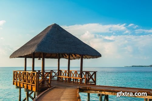 Stock Photos - Overwater Bungalows