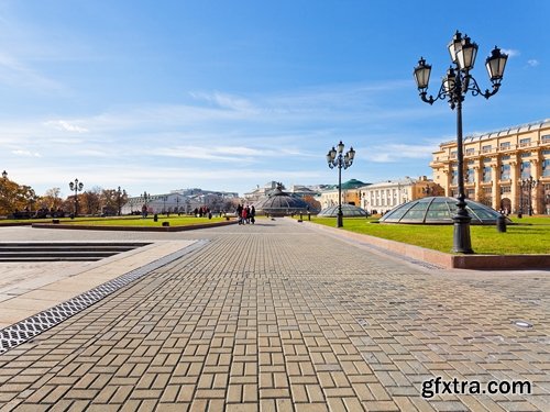 Squares in the cities of the world - 25 HQ Jpg