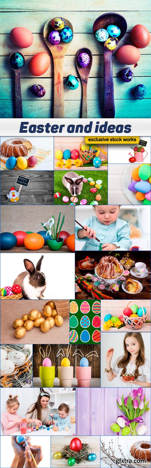 Easter and ideas - 22x JPEG