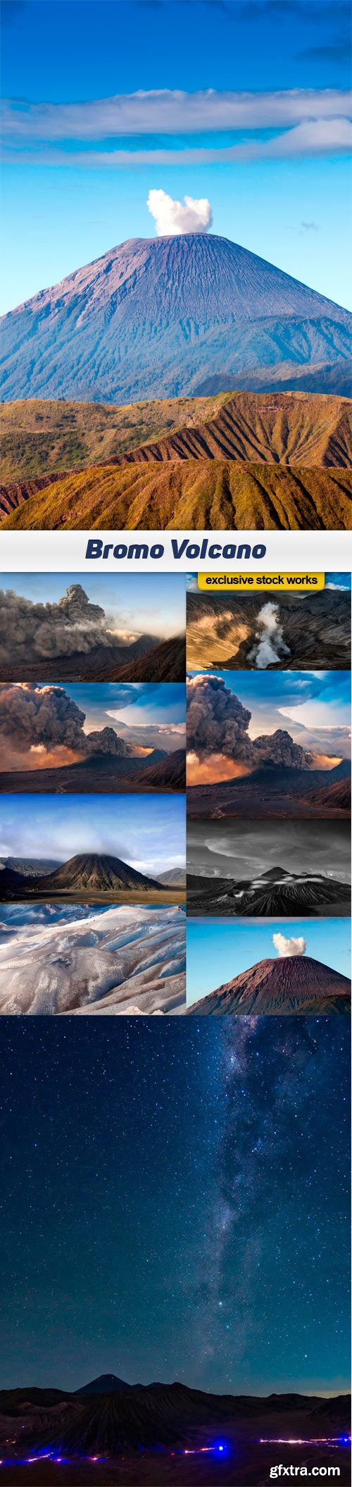 Bromo Volcano - 10 UHQ JPEG