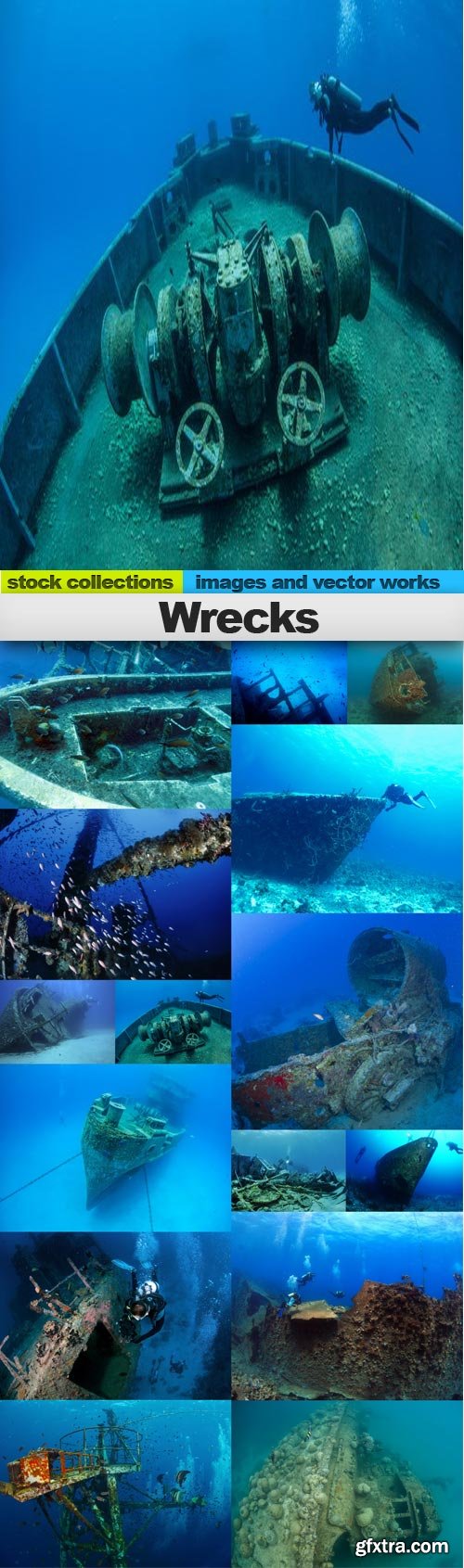 Wrecks, 15 x UHQ JPEG