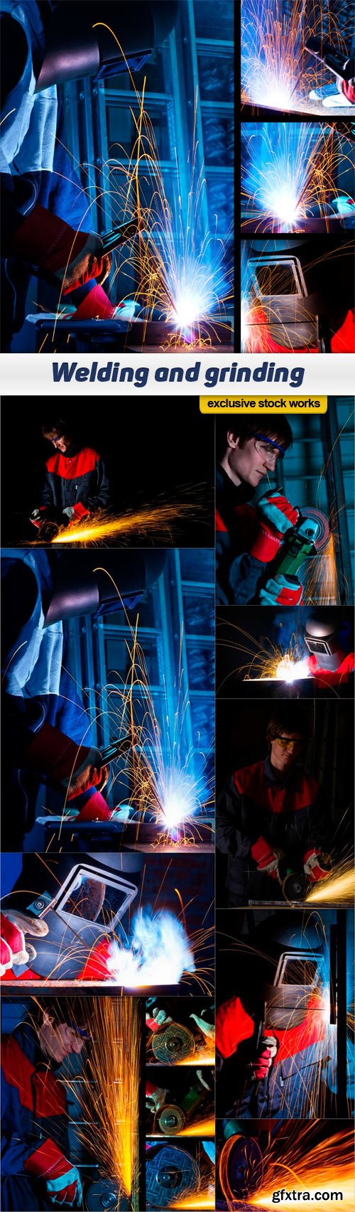 Welding and grinding - 10 UHQ JPEG