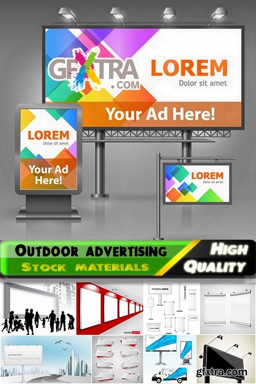 Outdoor advertising and billboards - 25 Eps