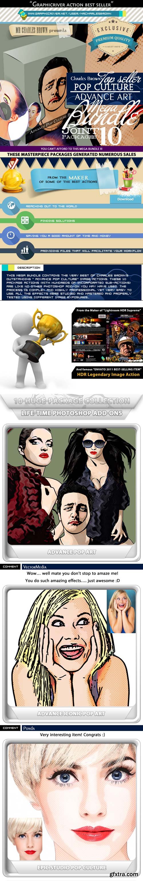 GraphicRiver - All Charles Browns Advance Pop Culture Bundle