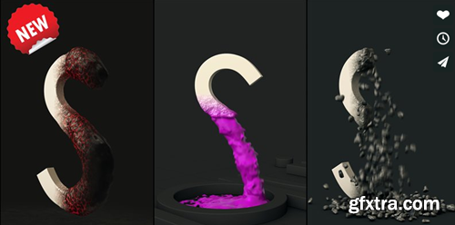Solid To Liquid New Tool For CINEMA 4D