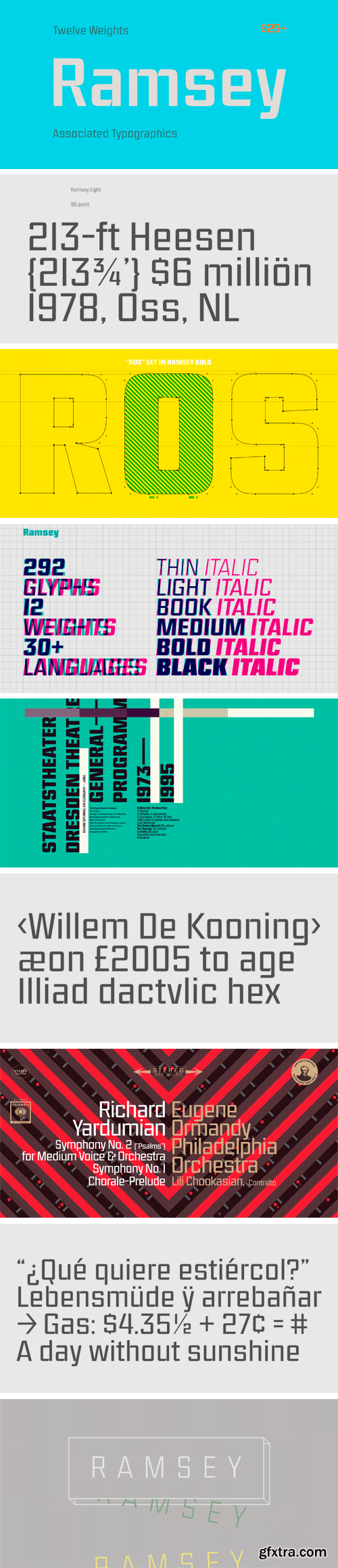 Ramsey Font Family