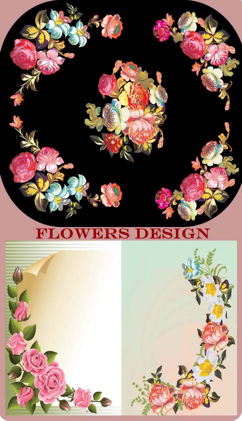 Flowers Design 3 set