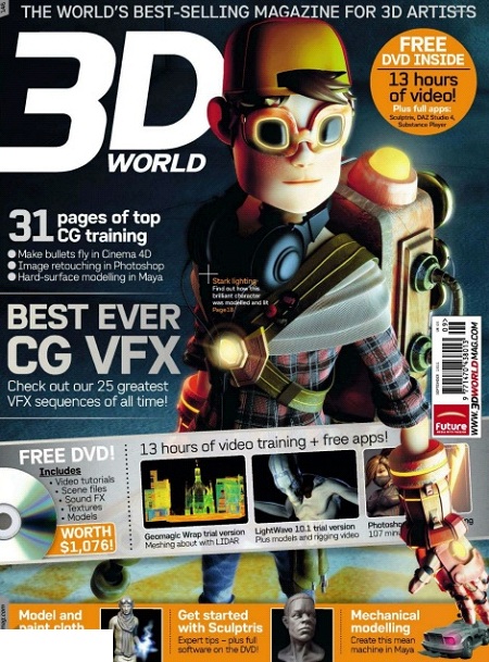3D World Issue 146 - September 2011 (PDF with CD Contents) 3D World Issue 146 - September 2011 (PDF with CD Contents)