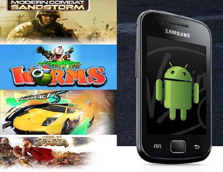 5 Games with the Cache for Samsung Galaxy Gio Android 2011 5 Games with the Cache for Samsung Galaxy Gio Android 2011