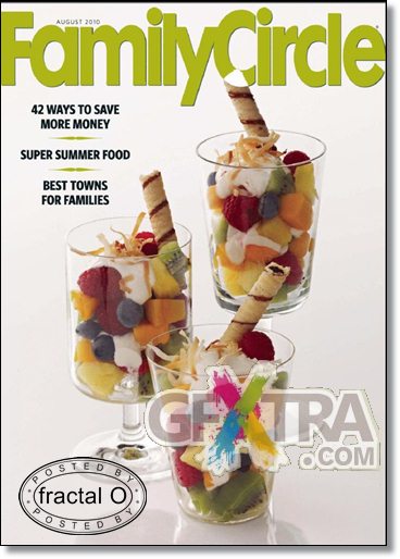 Family Circle | August 2010 | 52.16MB | HF-ES-RS-DF
