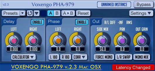 VOXENGO PHA-979 v.2.3 AU VST Mac OSX
