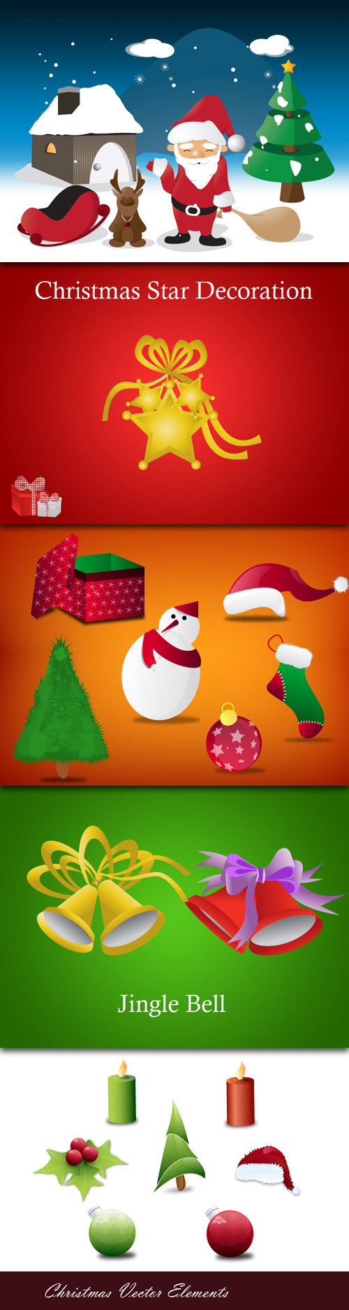 Christmas Vector Collection - Jingle Bell Christmas Vector Collection - Jingle Bell