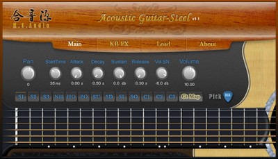 H.E.Audio Acoustic Guitar-Steel VSTi Standalone 1.1 H.E.Audio Acoustic Guitar-Steel VSTi Standalone 1.1