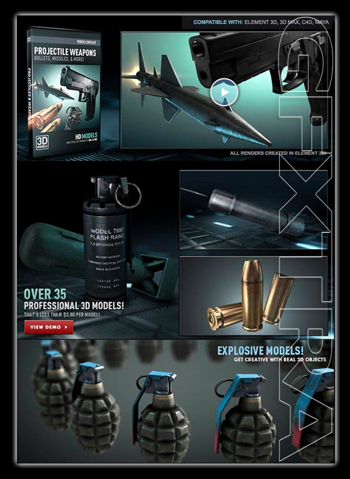 Video Copilot - Projectile Weapons Pack
