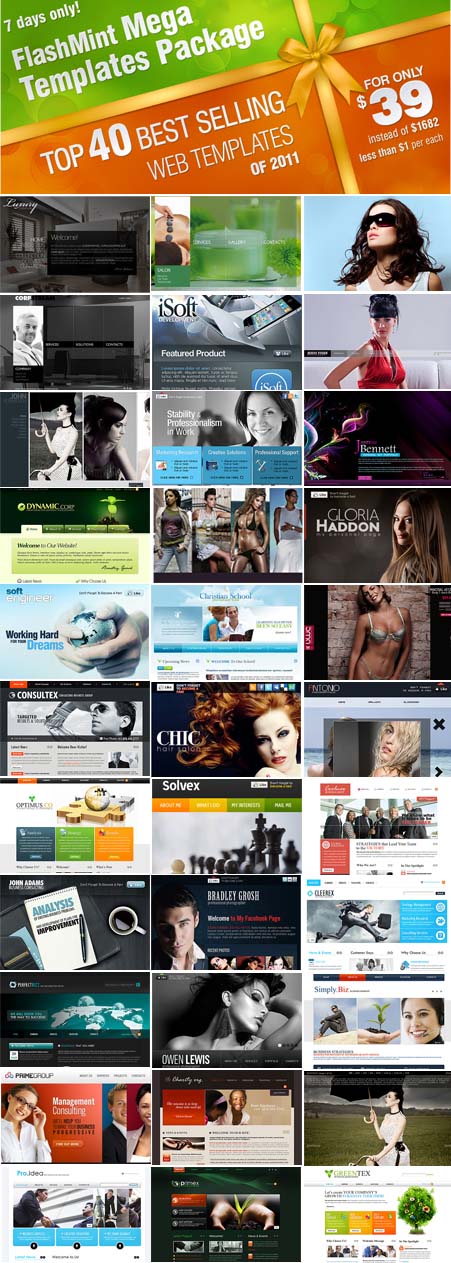 FlashMint Mega Templates Package Top 40 Best Templates FlashMint Mega Templates Package Top 40 Best Templates