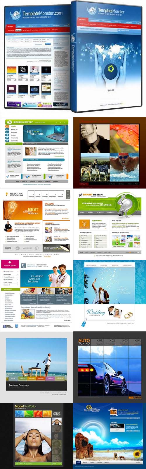 TemplateMonster Site Collection 10000 to 10999