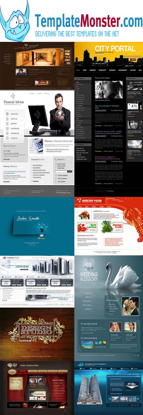 Template Monster Collection 11000 to 14000