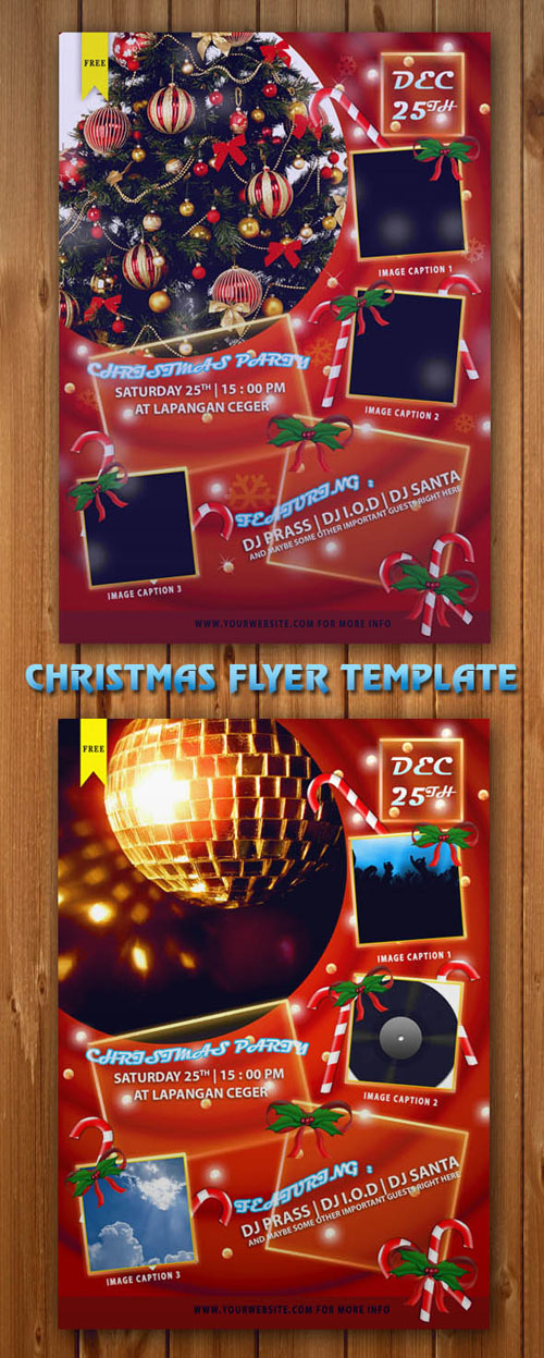 Christmas Flyer/Poster PSD Template V.1 Christmas Flyer/Poster PSD Template V.1