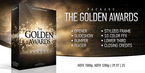 The Golden Awards Package - Project for After Effects (VideoHive)