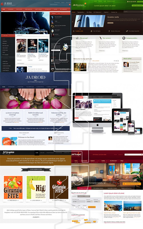 Joomlart Studio - 32 templates for Joomla v2.5 (2013)