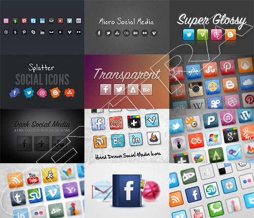 Social Media Big Pack