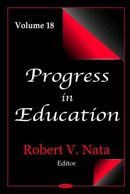 Progress in Education (Progress in Education Series) Progress in Education (Progress in Education Series)