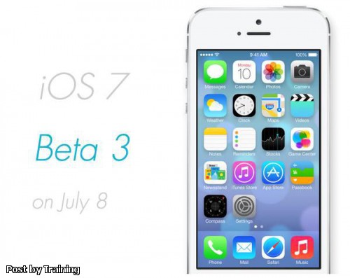 Apple iOS 7 Beta 3 for iPhone 4/4S Apple iOS 7 Beta 3 for iPhone 4/4S