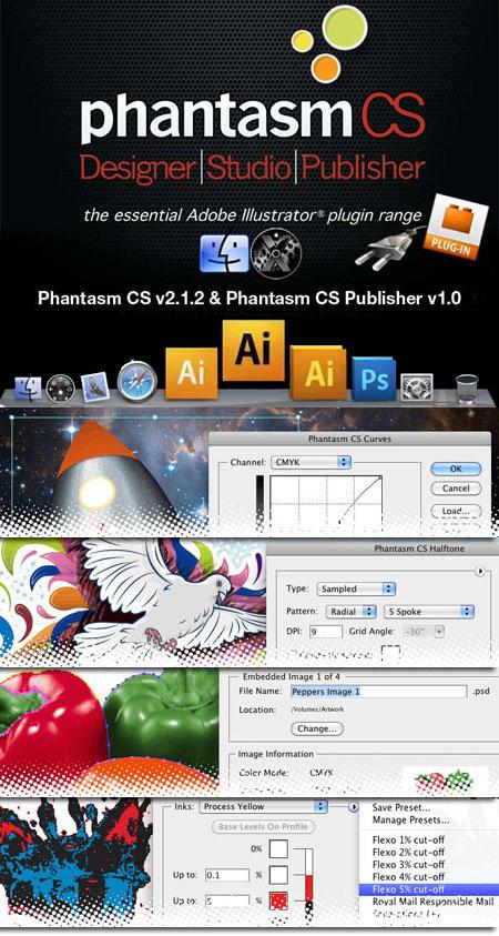 Phantasm CS Publisher 3.0.2 Plugin for Adobe Illustrator (Windows/MacOSX) Phantasm CS Publisher 3.0.2 Plugin for Adobe Illustrator (Windows/MacOSX)