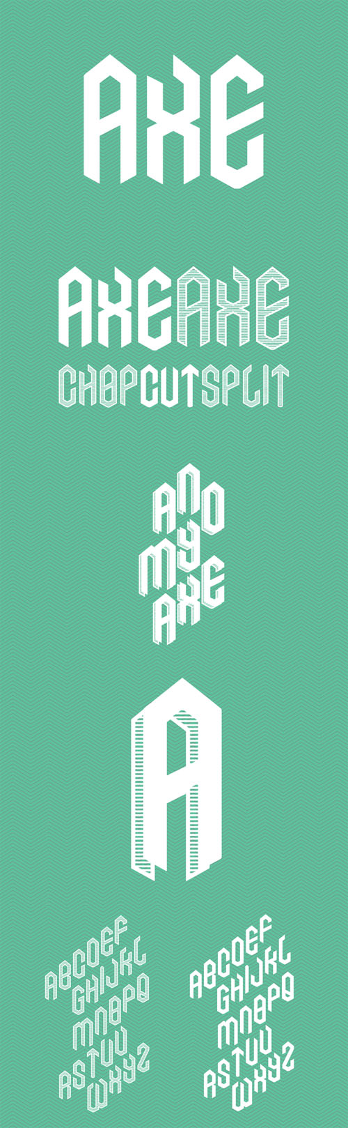 Axe Typeface Fonts