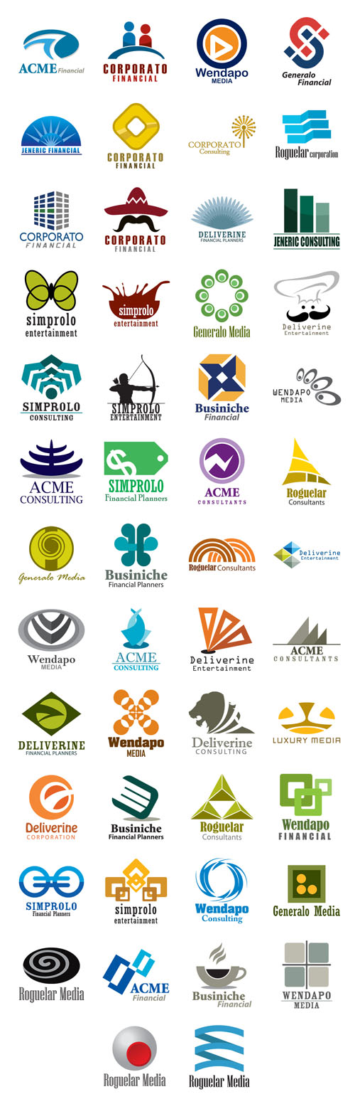50+ Fully Layered Logo Templates 50+ Fully Layered Logo Templates