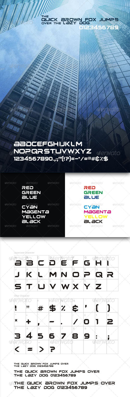 GraphicRiver - Headplane TrueType Font File GraphicRiver - Headplane TrueType Font File