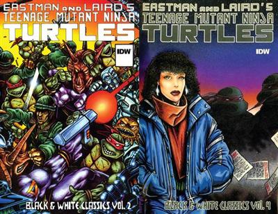 Teenage Mutant Ninja Turtles - Black & White Classics Vol. 2 - 4 (2012) Teenage Mutant Ninja Turtles - Black & White Classics Vol. 2 - 4 (2012)