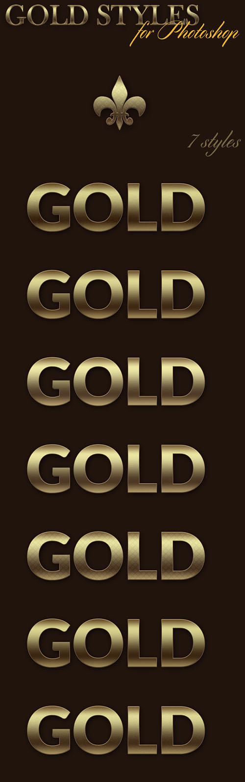 Designtnt - Gold Photoshop Styles Designtnt - Gold Photoshop Styles
