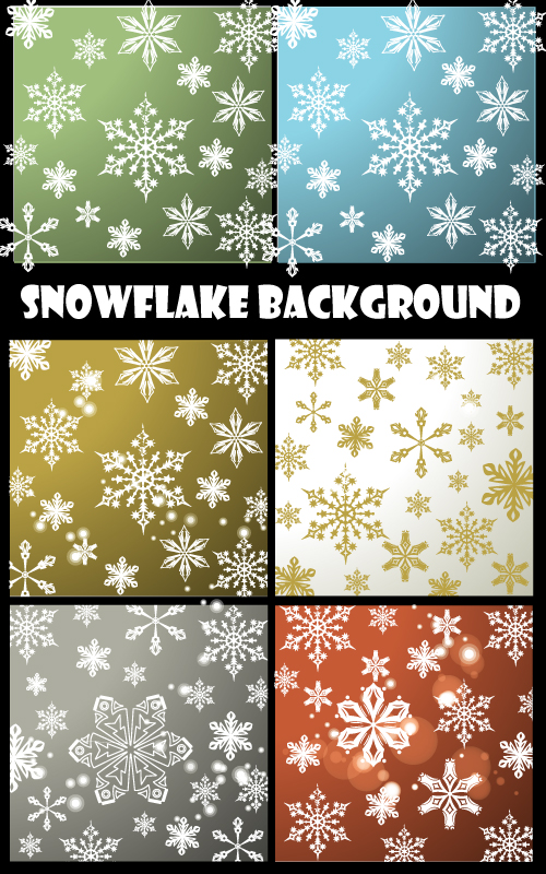 Snowflake background