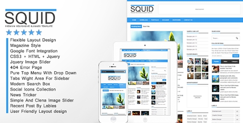 ThemeForest - Squid - Clean Responsive Blogger Template ThemeForest - Squid - Clean Responsive Blogger Template