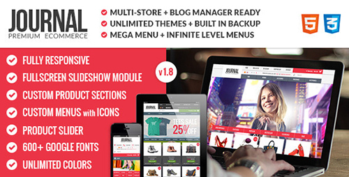 ThemeForest - Journal v1.8.2 - Premium & Responsive OpenCart Theme ThemeForest - Journal v1.8.2 - Premium & Responsive OpenCart Theme
