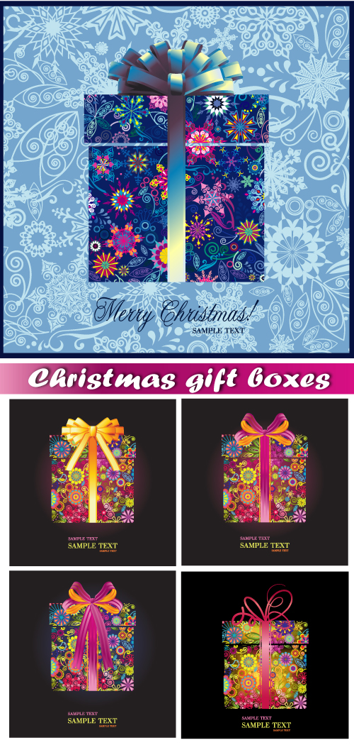 Christmas gift boxes
